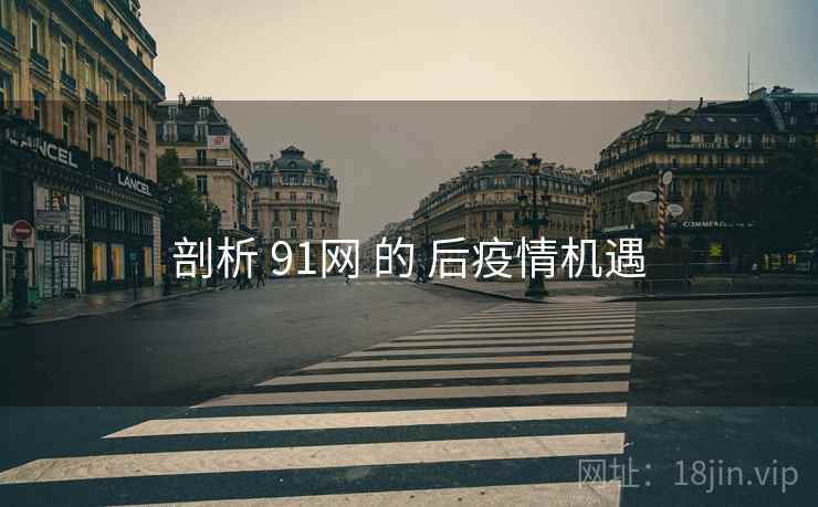 剖析 91网 的 后疫情机遇 第1张 剖析 91网 的 后疫情机遇 第1张